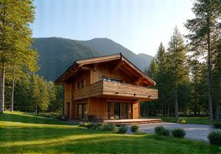 Chalet alpin moderne à Annecy